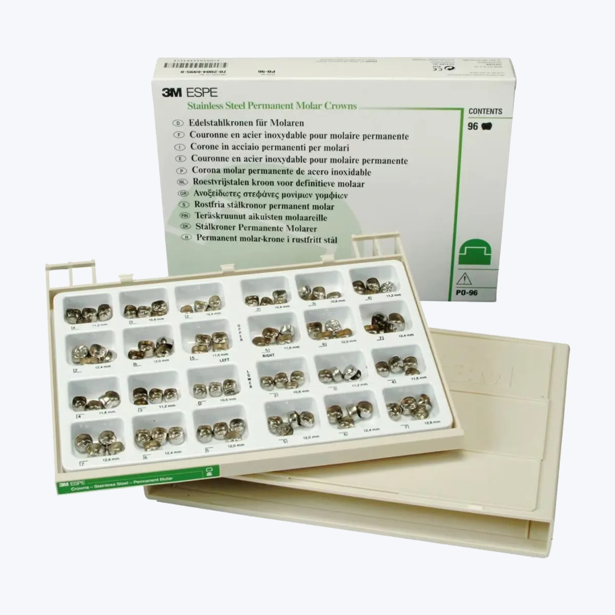 3m Espe Ss Crown Permanent Molar - Intro Kit Po96